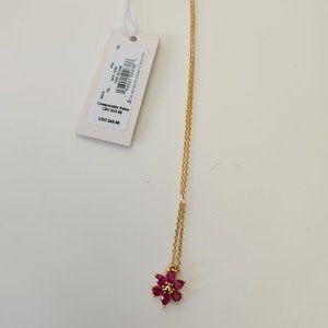 NWT Kate Spade First Bloom Necklace with Pendant Necklace with Pendant